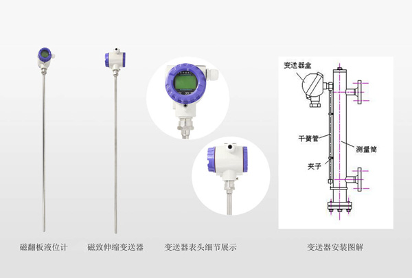 電遠傳磁翻板液位計